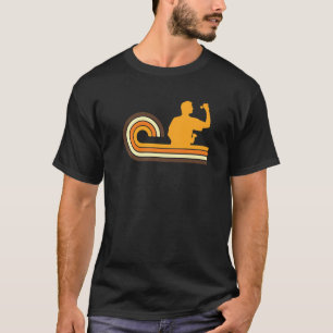 Vintage-Darts-Spieler Retro-Dart-Pfeil Dartboard D T-Shirt