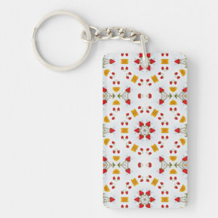 Vintage de fleurs du milieu du siècle atomique