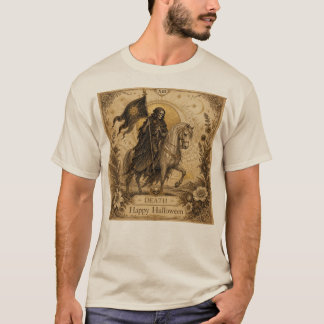 Vintage-Death-Tarot-Halloween T-Shirt