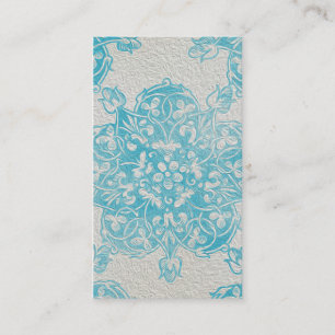 Vintage Deko-Stern-Öl-Malerei Visitenkarte