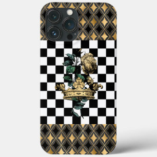 Vintage Dekorative Kronen und Rose Case-Mate iPhone Hülle