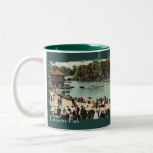 Vintage Delaware Park Café Mug