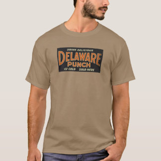 Vintage Delaware Punch Getränk leckeres Delaware P T-Shirt