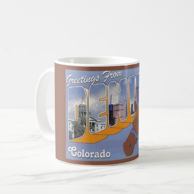 Vintage Denver CO Mug (Devant gauche)