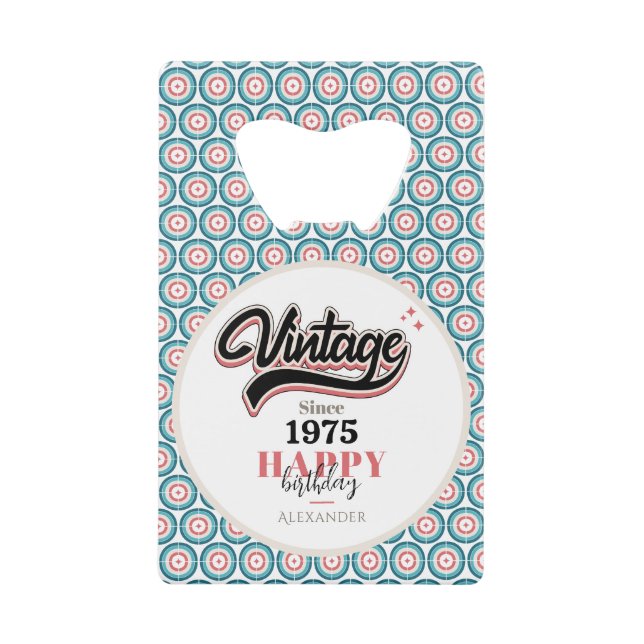 Vintage depuis - 1975 (Devant)