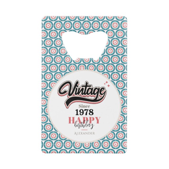 Vintage depuis - 1978 (Devant)