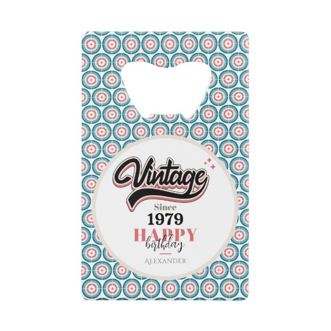 Vintage depuis - 1979 (Devant)