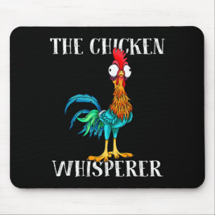 Vintage Der Hühnerflüsterer Lustige Männer Frauen  Mousepad