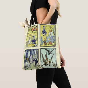 Vintage Der Zauberer von Oz, 4 Märchenszenen Tasche