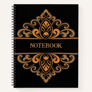 Vintage-Design-Spiralblock Notizbuch