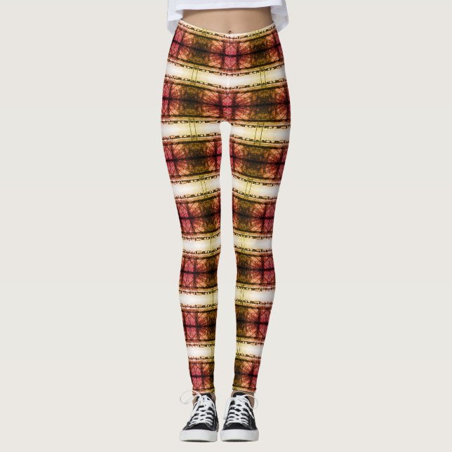 Vintage deutsche Mauer Leggings (Vorderseite)