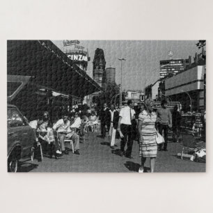 Vintage Deutschland Berlin Kurfürstendamm Avenue