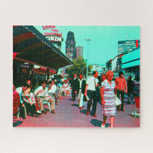 Vintage Deutschland Berlin Kurfürstendamm Avenue