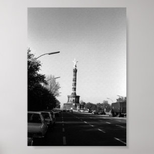 Vintage Deutschland Berlin Straße des 17. Juni Poster