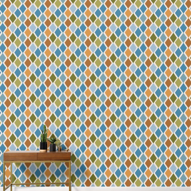 Vintage Diamanten Tapete (Korridor)