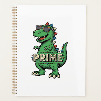 Vintage-Dinosaur-Sonnenbrille Prime-Cartoon-Shirt_ Planer