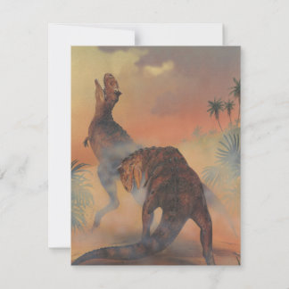 Vintage Dinosaurier, Kindergeburtstagsfeier Einlad Einladung