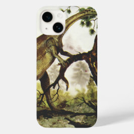 Vintage Dinosaurier, Plateosaurus Weiden auf Bäume Case-Mate iPhone 14 Hülle