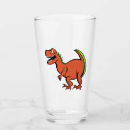 Vintage-Dinosaurier-Trinkgläser Glas