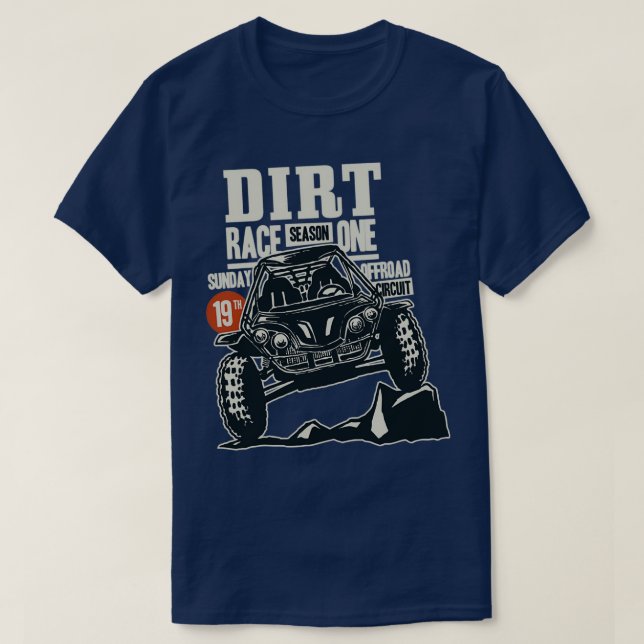 Vintage Dirt Track Racing Classic TShirt (Design devant)