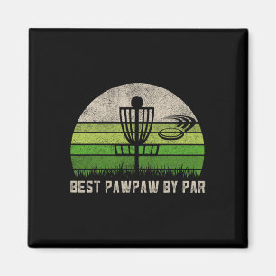 Vintage-Disc-Golf-Opa-Shirt, Vatertag Pawpa Magnet