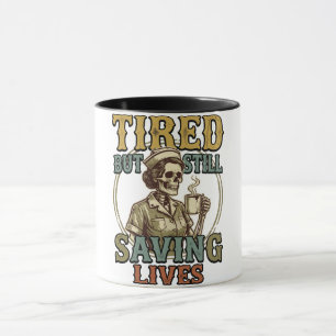 Vintage-Distressed-T-Shirt-Design Tasse