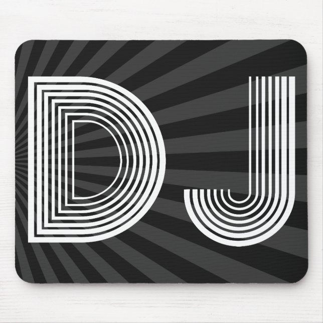 Vintage-DJ Mousepad (Vorne)