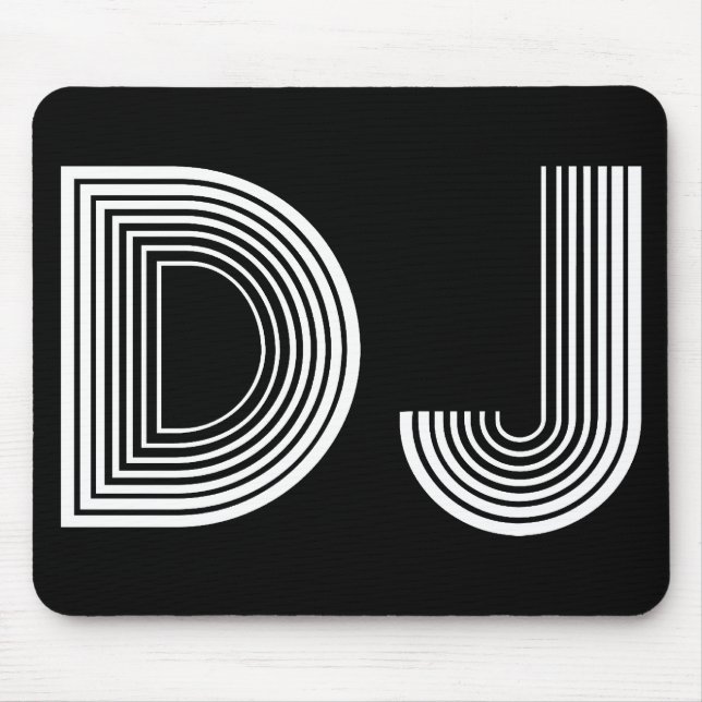 Vintage-DJ Mousepad (Vorne)