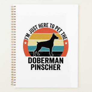 Vintage Dobermann Pinscher Hundeliebhaber-Shirt-De Planer