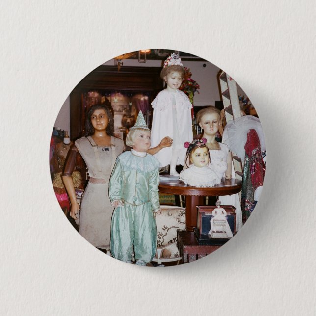 Vintage Dollars Antike Button (Vorderseite)