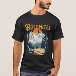 Vintage Dolomites Souvenir Randonnée Pullover Swea