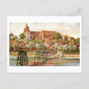Vintage Dom/Kathedrale Havelberg Deutschland Postkarte