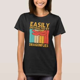 Vintage-Drache Fliege Für Männer Frauen Libelle In T-Shirt