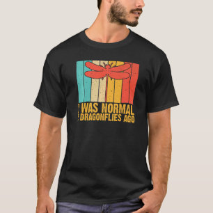 Vintage Drachenfliege für Männer Dragonfly Insekt T-Shirt