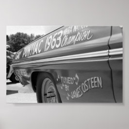 Vintage Drag - Champ 1963 Poster