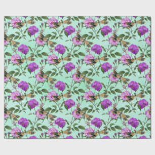 Vintage Dragonflies-Serie Design 15 Geschenkpapier