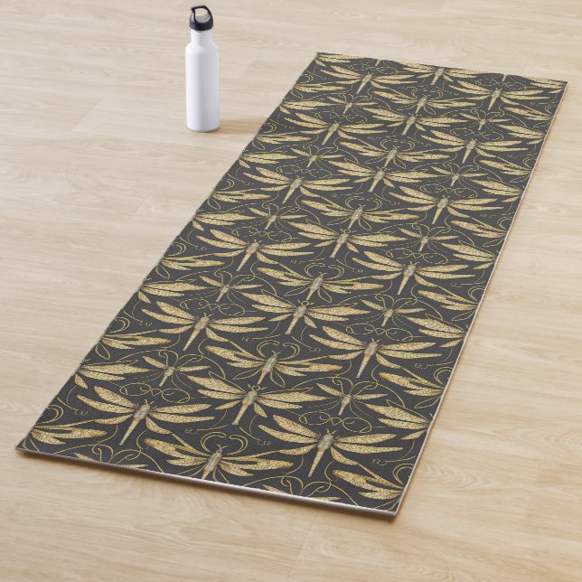 Vintage Draquelly Yogamatte (Beispiel)
