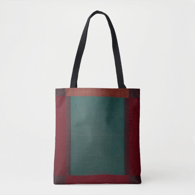 VINTAGE DRUCK-TASCHE TASCHE (Vorderseite)