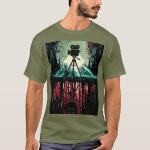 Vintage-Dschungel-Ästhetik-Filmemacher T-Shirt