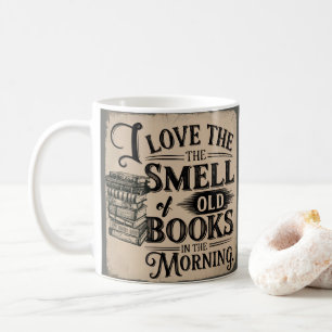 Vintage Dunkle Grüne Buchliebhaber Mug Kaffeetasse