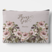 Vintage Dusty Rose Blumenmaus