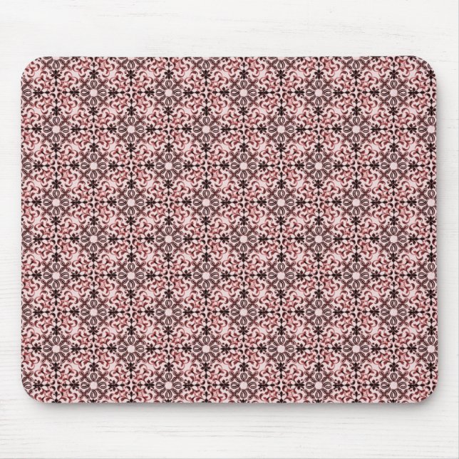 Vintage dynamische Damaskus-Mousepad, Wein Mousepad (Vorne)