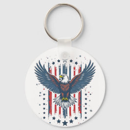 Vintage Eagle Patriotic Schlüsselanhänger