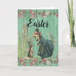 Vintage Easter Karte