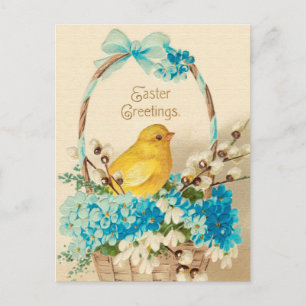 Vintage Easter postcard Feiertagspostkarte