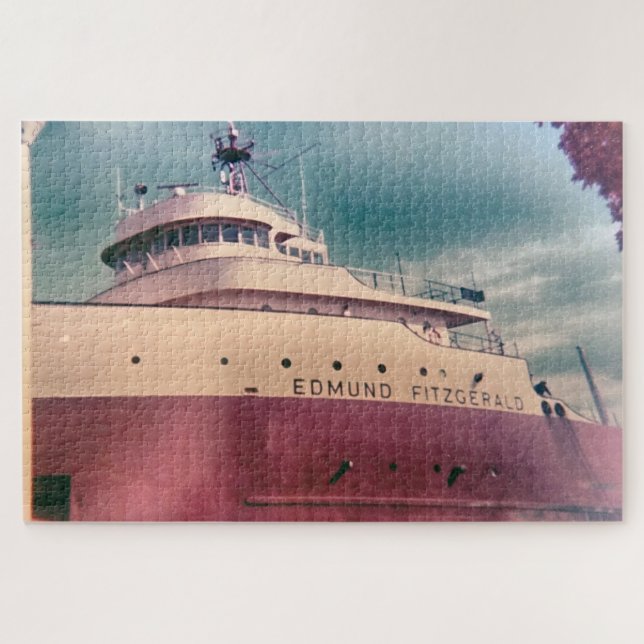 Vintage Edmund Fitzgerald Photo (Horizontal)