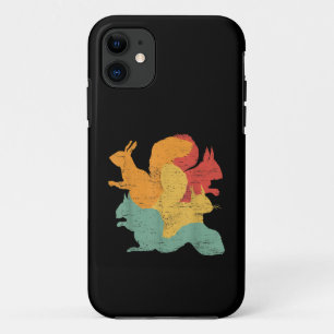 Vintage Eichhörnchen Funny Forest Animal Rodent Lo Case-Mate iPhone Hülle