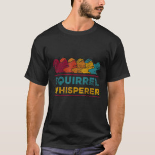 Vintage Eichhörnchenliebhaber Eichhörnchenflüstere T-Shirt