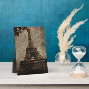 Vintage Eiffel Fotoplatte