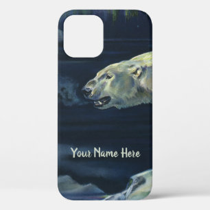 Vintage Eisbär, arktische Meerestiere Tiere Case-Mate iPhone Hülle